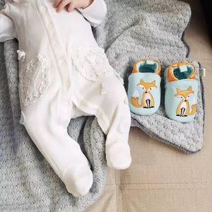 Slip on baby shoe